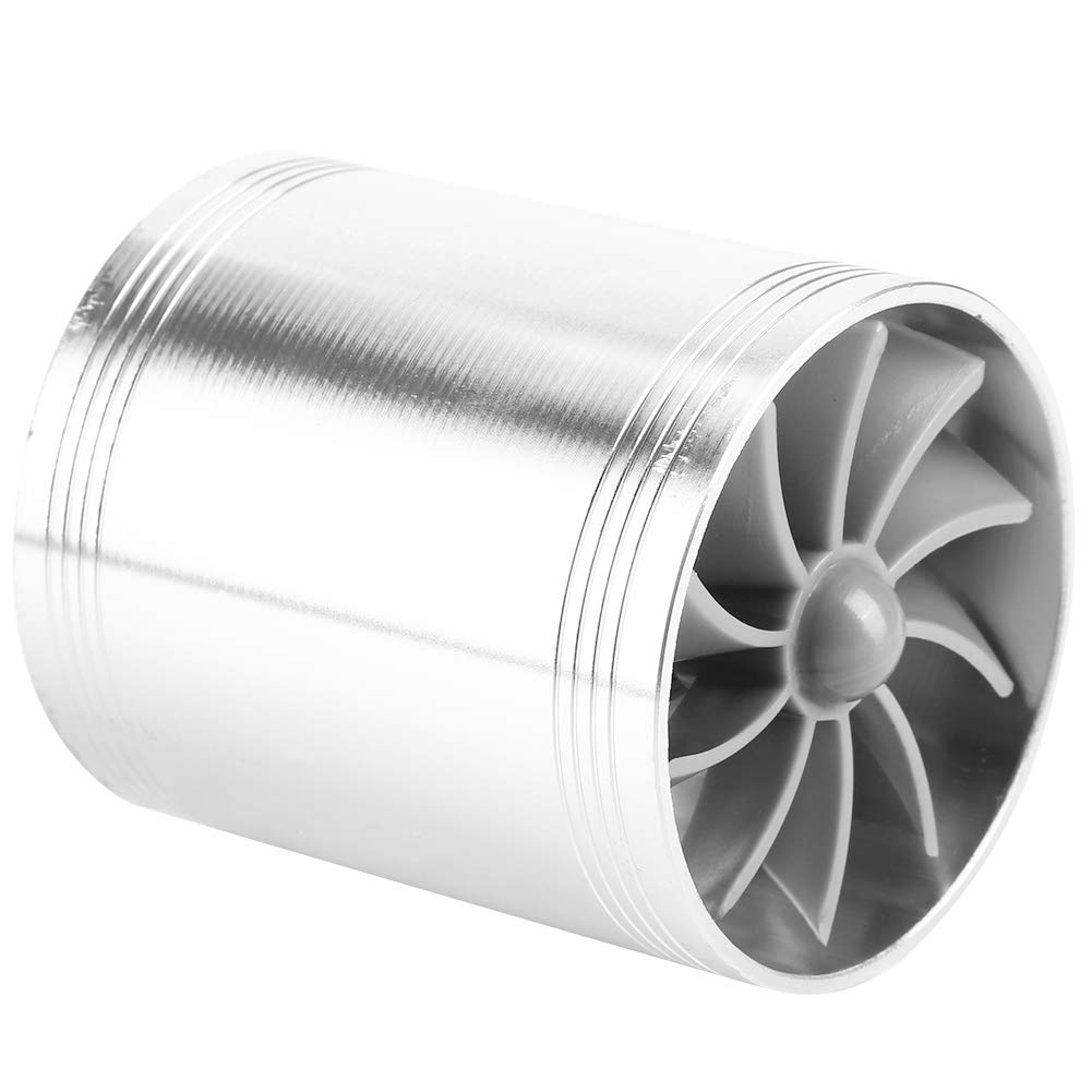Turbonateur D’Admission D’Air Pour Voiture - Double Ventilateur - Économiseur De Carburant 5-15% - Universel