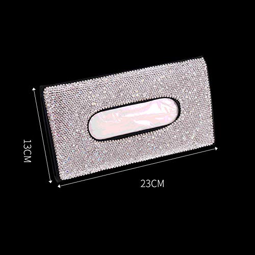 Ihreesy Scatola di Fazzoletti per Auto Glitter