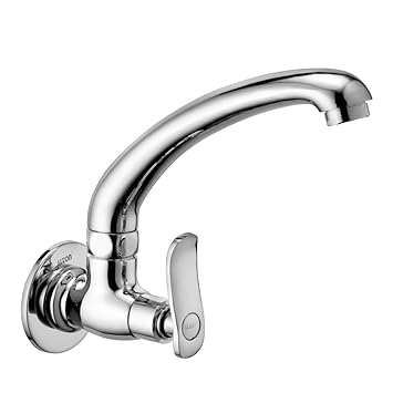 ALTON WAV6060 Brass, Sink Cock With Swivel Spout (Chrome)