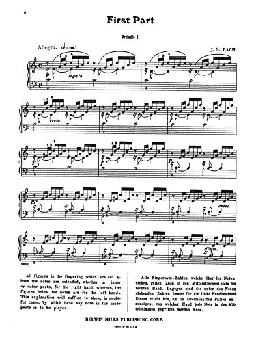 The Well-Tempered Clavier, Vol 1