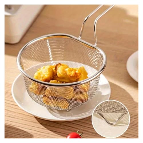 Passoire et panier à friture en acier inoxydable durable 1pc - 4