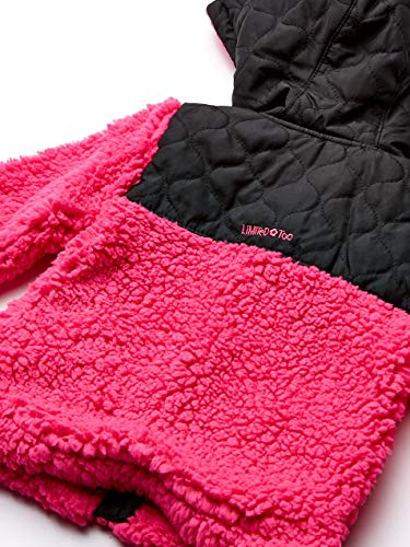 Limited Too Macacão acolchoado para meninas, rosa, 10-12
