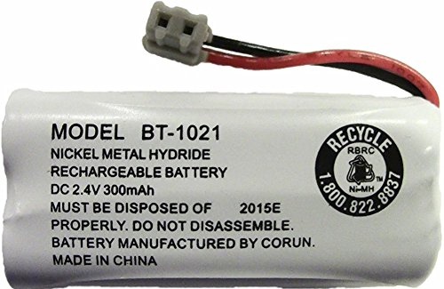 Uniden BT-1021 Replacement Rechargeable Battery For many Uniden Phone Systems and Cordless Handsets
