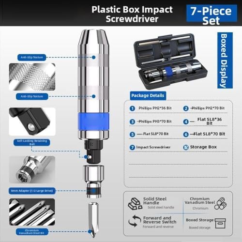 Extractor de tornillos con mango ergonómico que reduce la fatiga técnica 5