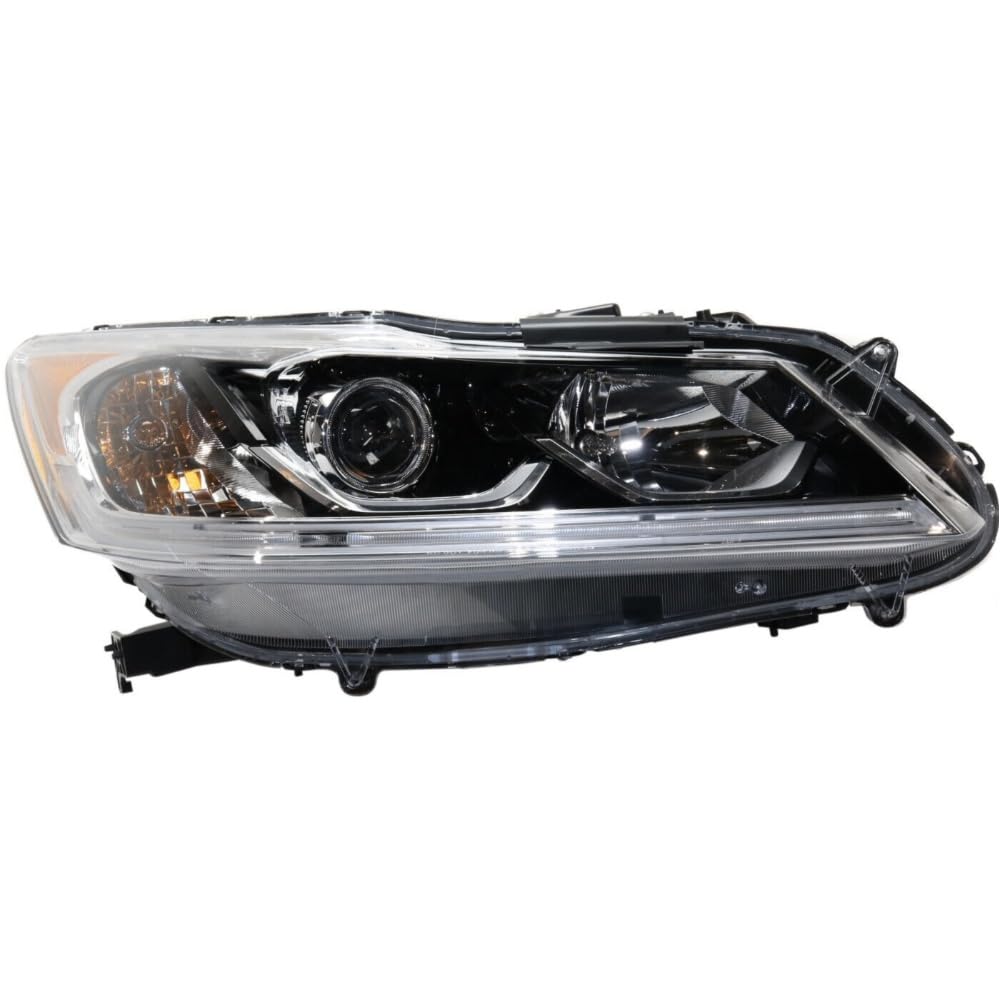 Amazon.com: 6JUEBING6 Headlight Halogen Passenger Side Clear Lens 