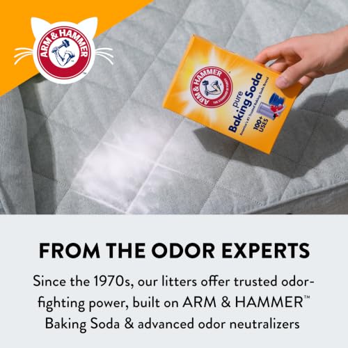 ARM & Hammer Slide Platinum Easy Clean-Up Clumping Cat Litter, 27.5 Lbs | 24/7 Odor Control, Triple-Action Freshness, Non-Stick, Low Tracking, Multi-Cat Formula, Scented - Image 7