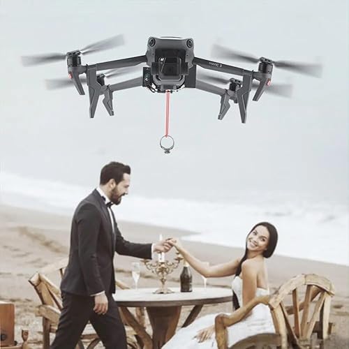 Miniatura 4 de Gear Drone Airdrop System Accesorios Compatible Para Drone para Dji Mavic 3 Vehículo Aéreo No Tripulado