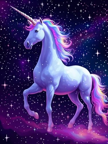 Diamond Painting Enfant et Adulte Kit Complet : le cadeau créatif Licorne pour Noël