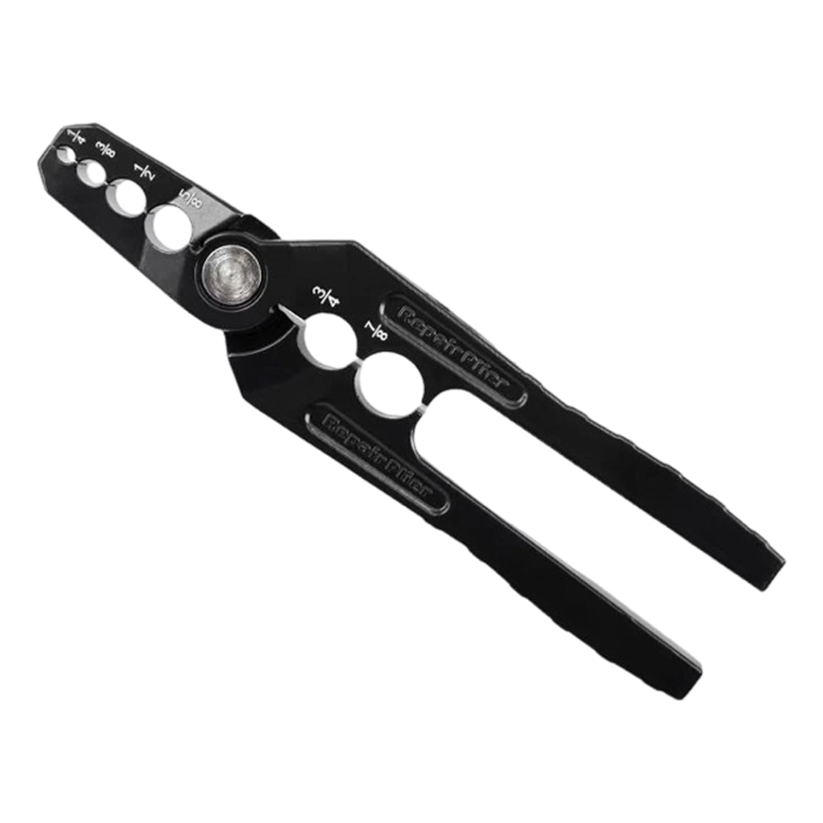 fexxkg Aluminum Alloy Ergonomic Long Handle Tube Repair Pliers 6 Size Pipe Reshaping Tool For HVAC Refrigeration Bronze Pipe 1/