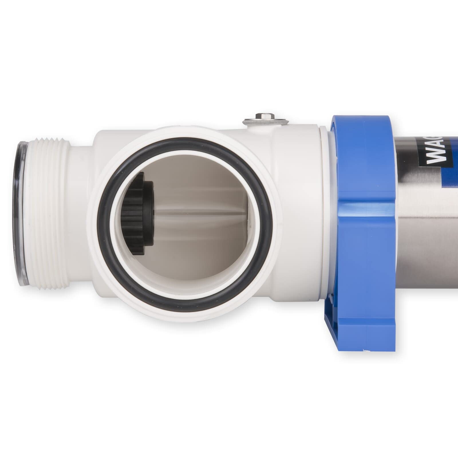 Wagner Pool UV-C Klärer 75 Watt mit Timer - UVC Desinfektion für klares Wasser bei Schwimmbecken bis zu 75.000 Liter