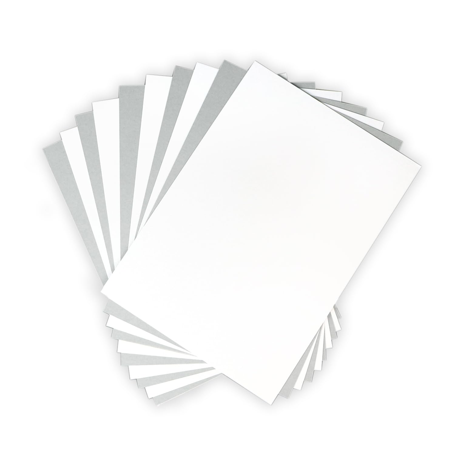 Amazon.co.jp: 厚紙 A4サイズ用 白 ボール紙 6号 【10枚入り