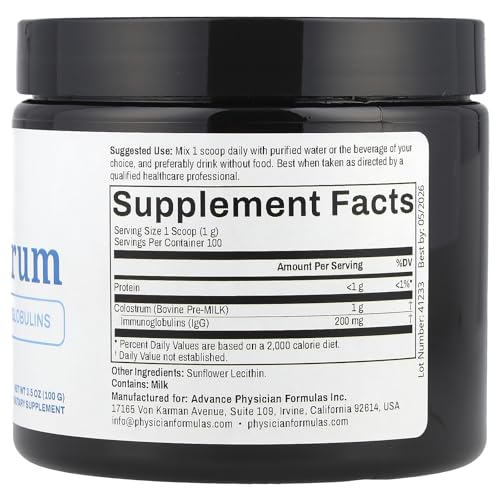 Advance Physician Formulas コロストラム 100g