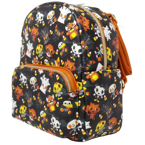 Funko Paka Paka - Boo Hollow Twin Zipped Compartment Simulated Leather Backpack Rucksack2