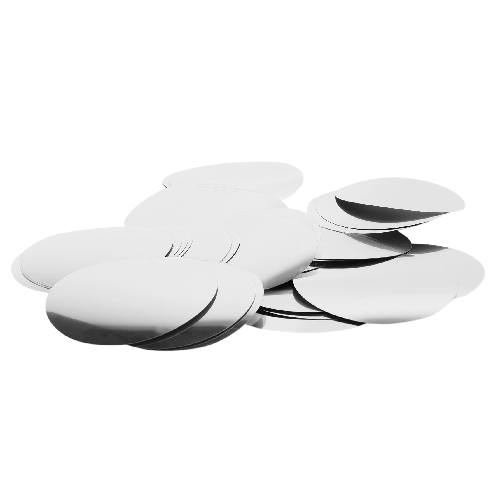 Akazi Silver 50Pcs 3Inch Wine Pourer Disk -Proof Pouring Pour Spout