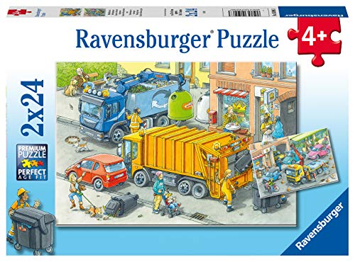 Ravensburger Verlag MÃ¼llabfuhr und Abschleppwagen (05096)