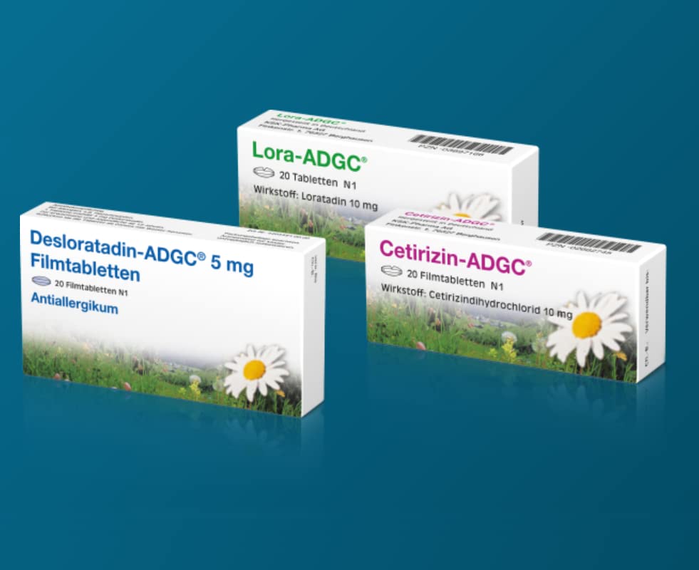 Cetirizin ADGC 20 Stück - bei Heuschnupfen, allergischem Schnupfen, allergischen Symptomen der Augen und Nesselsucht - Image 5