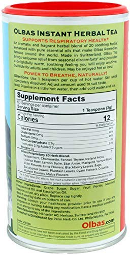 Olbas Herbal Tea By Olbas - 7 Oz