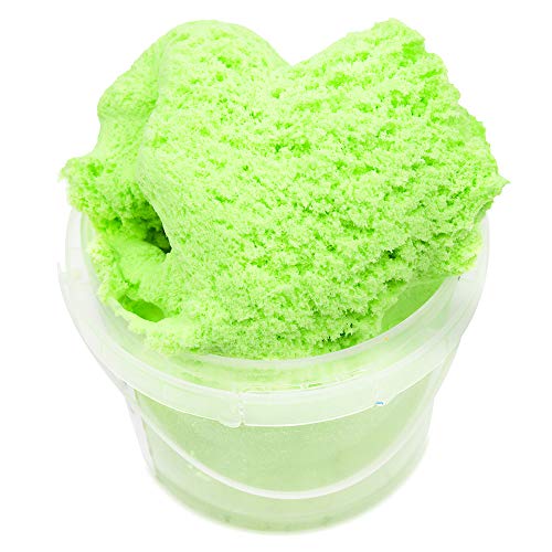 Sisland Cloud Slime for Kids-Fluffy Slime Butter Slime Supplies-Best Toy Gift for Girls and Boys (Green)