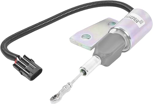 SINOCMP 3991168 SA-4941-24 24V válvula electromagnética de parada 3964628 J932530 para Cummins 4BT 5.9 Motor R130 R130-5