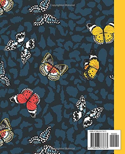 Composition Notebook: Butterfly College Ruled Lined Journals for Girls Teens Kids (Pretty Composition Notebooks) - Image 2