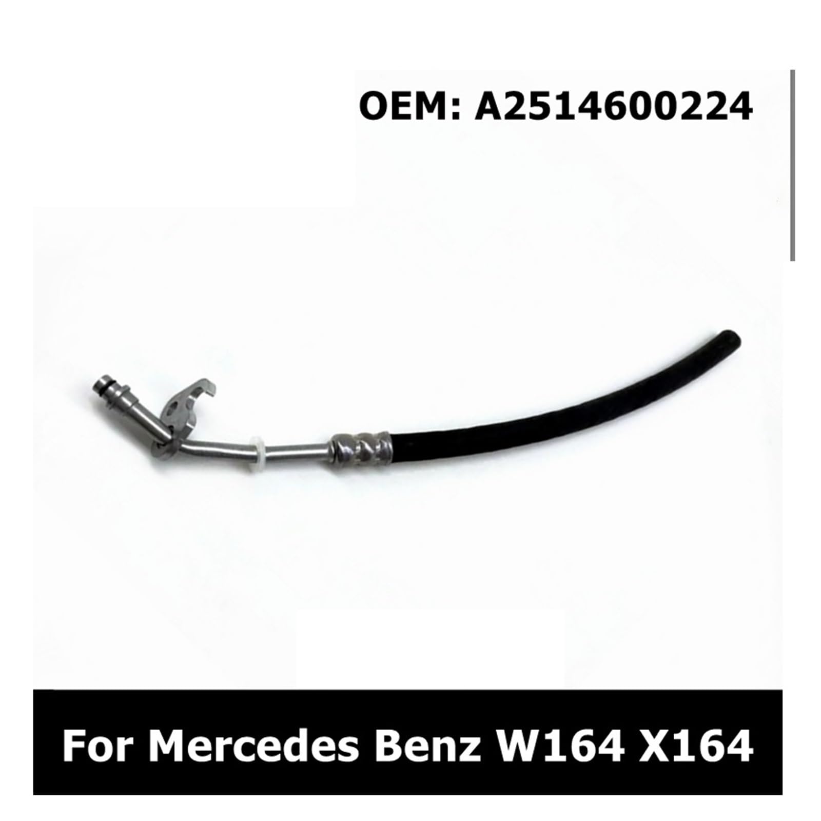 Druckschlauch for Servolenkung, passend for Mercedes, Benz W164 X164 V251, 251 460 02 24 A2514600224 2514600224 Ölleitung, Autoteile Kfz-Lenkdruckschlauch