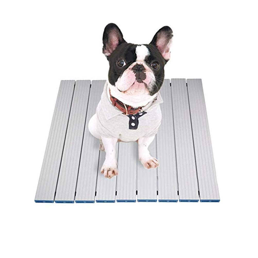 Abboard Pet Sleeping Pad Cooling Foldable Sleep Sleep Dissipation Cuishion for Summer 40cmx28.5cm