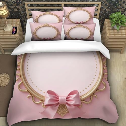 Parure de lit hypoallergique avec housse de couette zippée 200x200 - 5