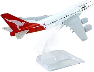 1 400 Fit for Qantas Airways Airlines Boeing B747 Metal Alloy Airplane Model Ornament Gift Hobby Playgame Kit