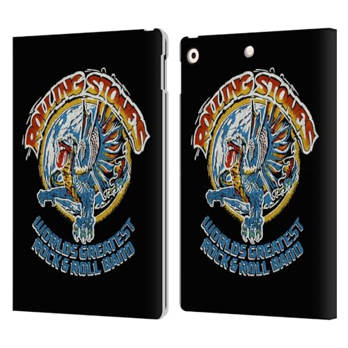 Étui antichoc iPad 10.2 cuir Rolling Stones évite les rayures