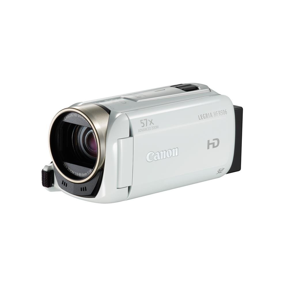 Canon LEGRIA HF R506 Videocamera Digitale FULL HD, Stabilizzatore Intelligent IS, Bianco