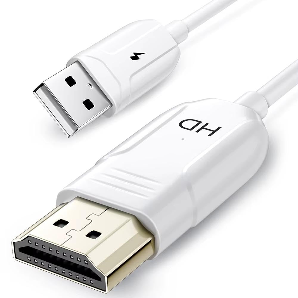 Skora Wireless HDMI Mirroring Cable | 1080P HD Screen Casting Adapter | Plug & Play, No WiFi Required | Low Latency | for Android, iPhone, Laptop, TV & Projector-image-17