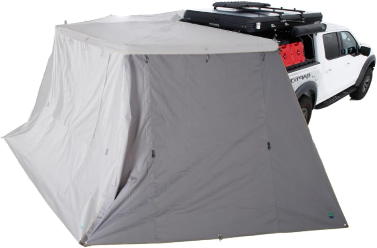 HD Nomadic 270 Drivers Side Awning Wall 3 | Dark Grey | Awning Sold Separately | 18119909