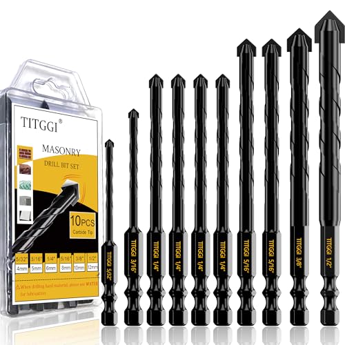 Masonry Drill Bit Set & Concrete Drill Bit Set, Professional