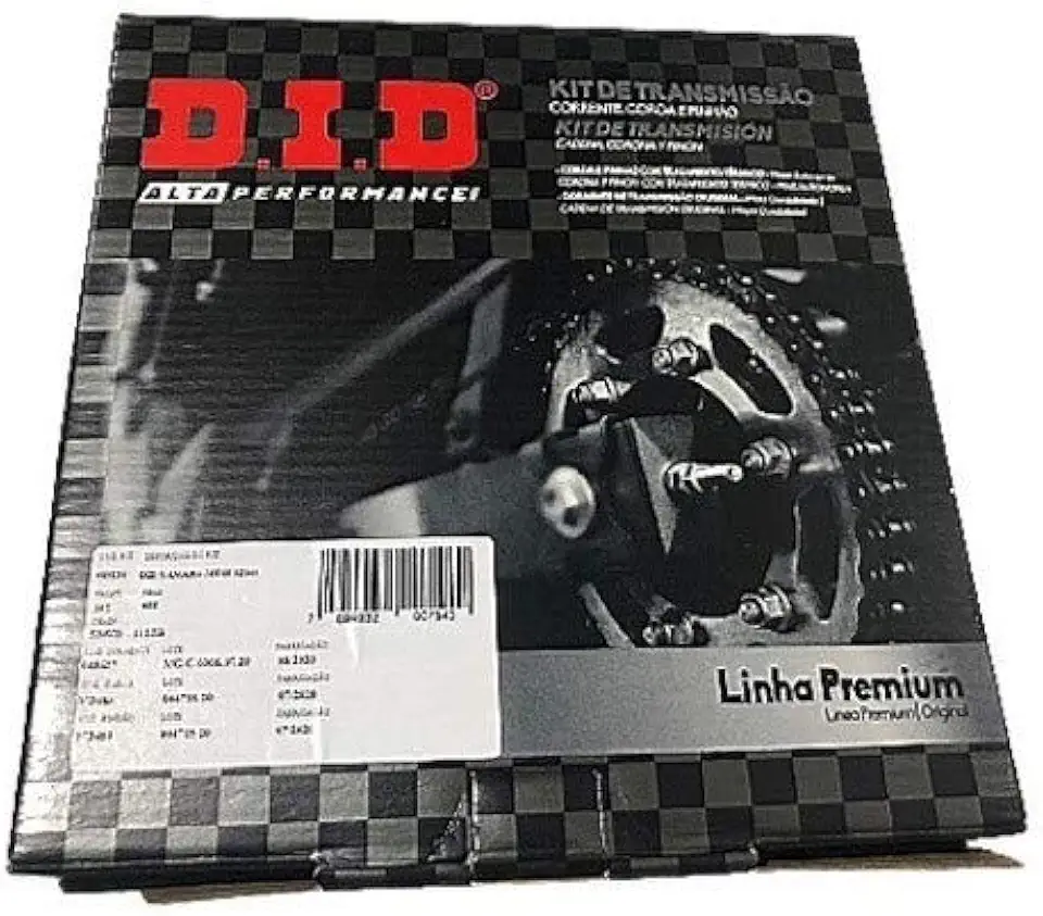 Kit Relação Transmissão Tração Yamaha R3 R 3 Mt03 Mt 03 Did C/retentor Original