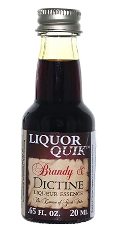 Liquor Quik - HOZQ8-332 Natural Brandy Essence, 20 mL (Brandy