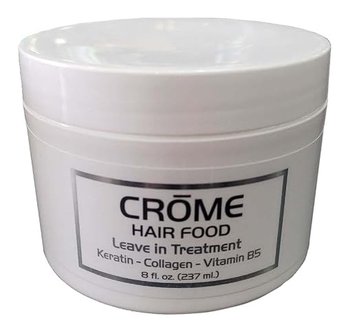 Hair food leave in treatment 8 oz with travel bottle