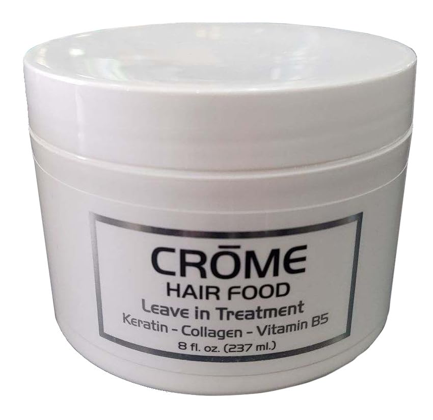 Hair food leave in treatment 8 oz with travel bottle