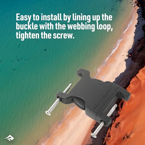 Image of Sea to Summit Field Repair Buckle - Side Release, 2 Pin, 3-pack
