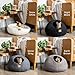Best Aesthetic Cat Bed - Premium Felted Wool Cat Cave Bed - Cozy Peekaboo Round Cave for Large or Small Cats (Large, Citrus Green)