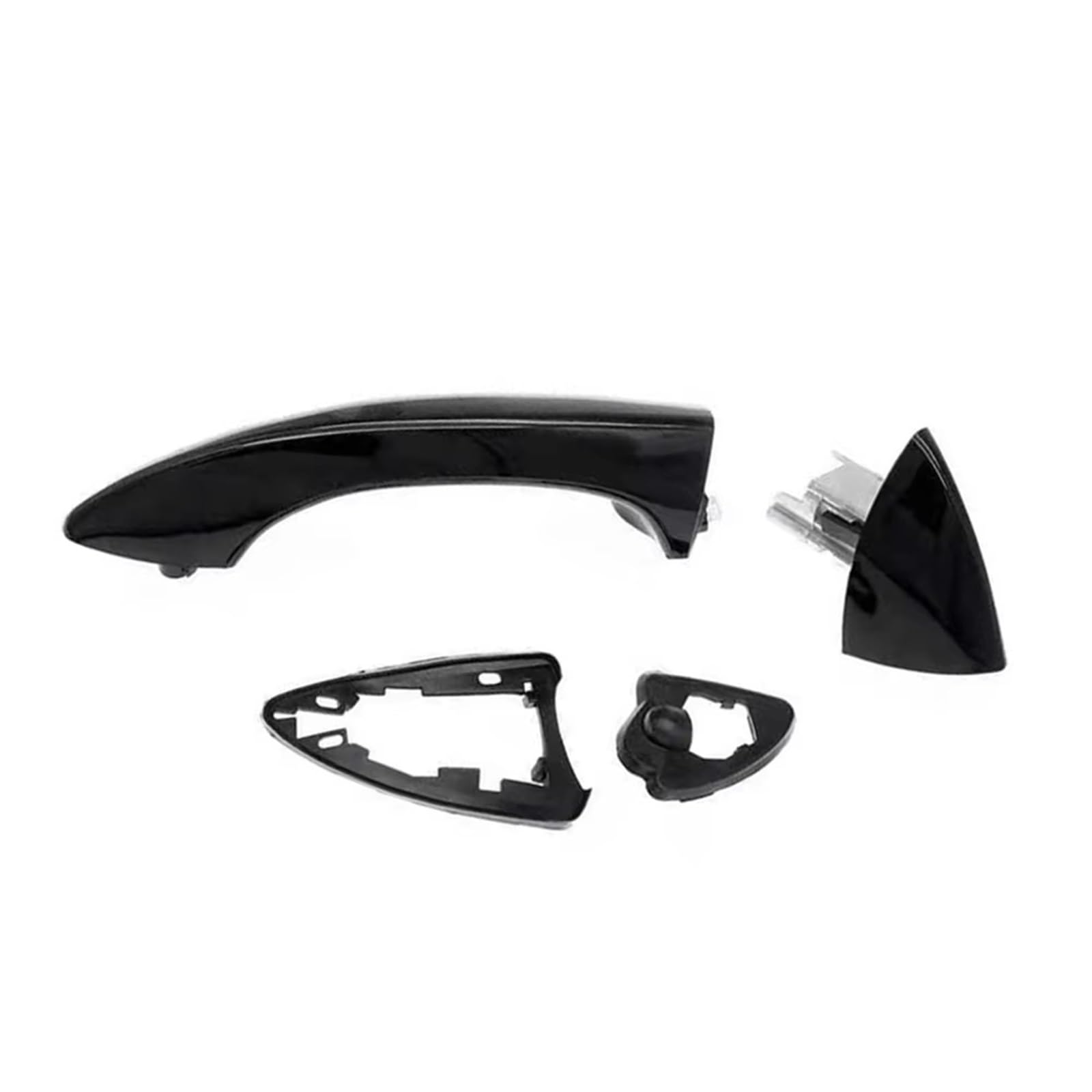 AcarKing Car Exterior Door Handles Compatible with for X5 E53 2000-2006 Car Front Left Right Rear Left Right Outer Door Handle OEM: 51218243617 51218243618