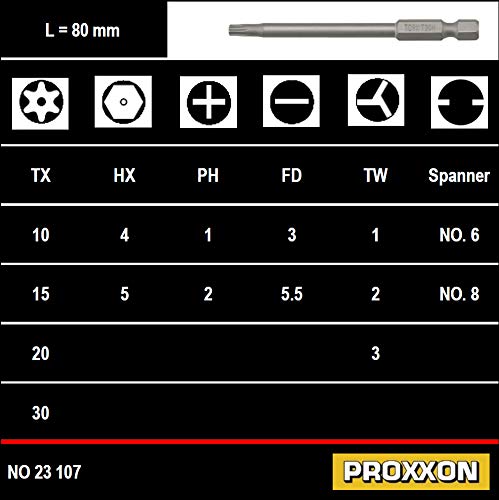 PROXXON Handwerker-Universal-Werkzeugkoffer, L-BOXX-System L 102, 69-teiliges Werkzeug-Set & Super-Sicherheits- und… – Bild 8