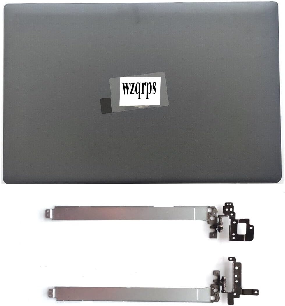 Replacement Laptop LCD Back Rear Top Lid with Hinges for Dell Latitude 15 3520 E3520 017XCF 17XCF Black