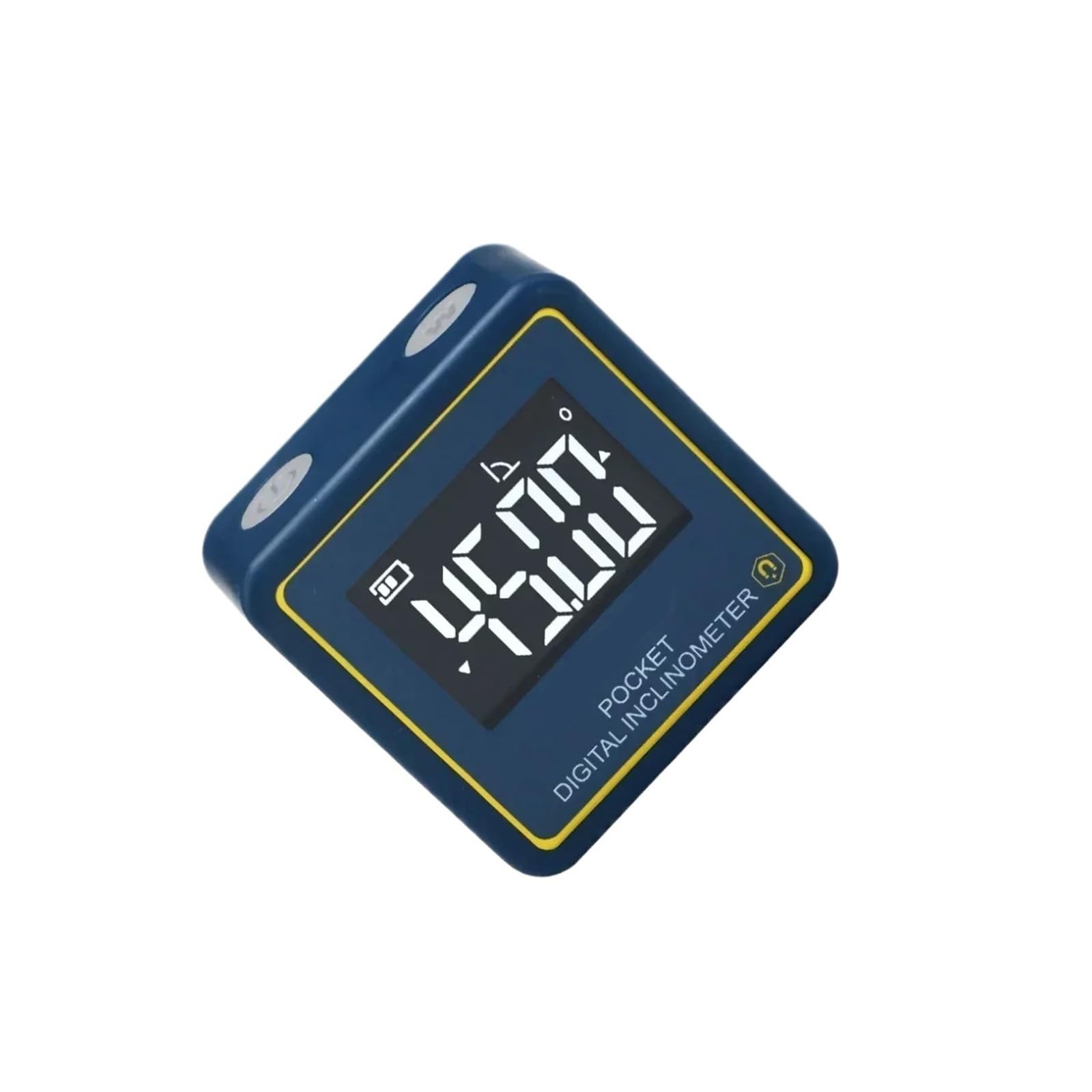 Goniometro digitale magnetico, inclinometro, mini cubo angolare, scatola di livello con base magnetica e retroilluminazione(5347-L)