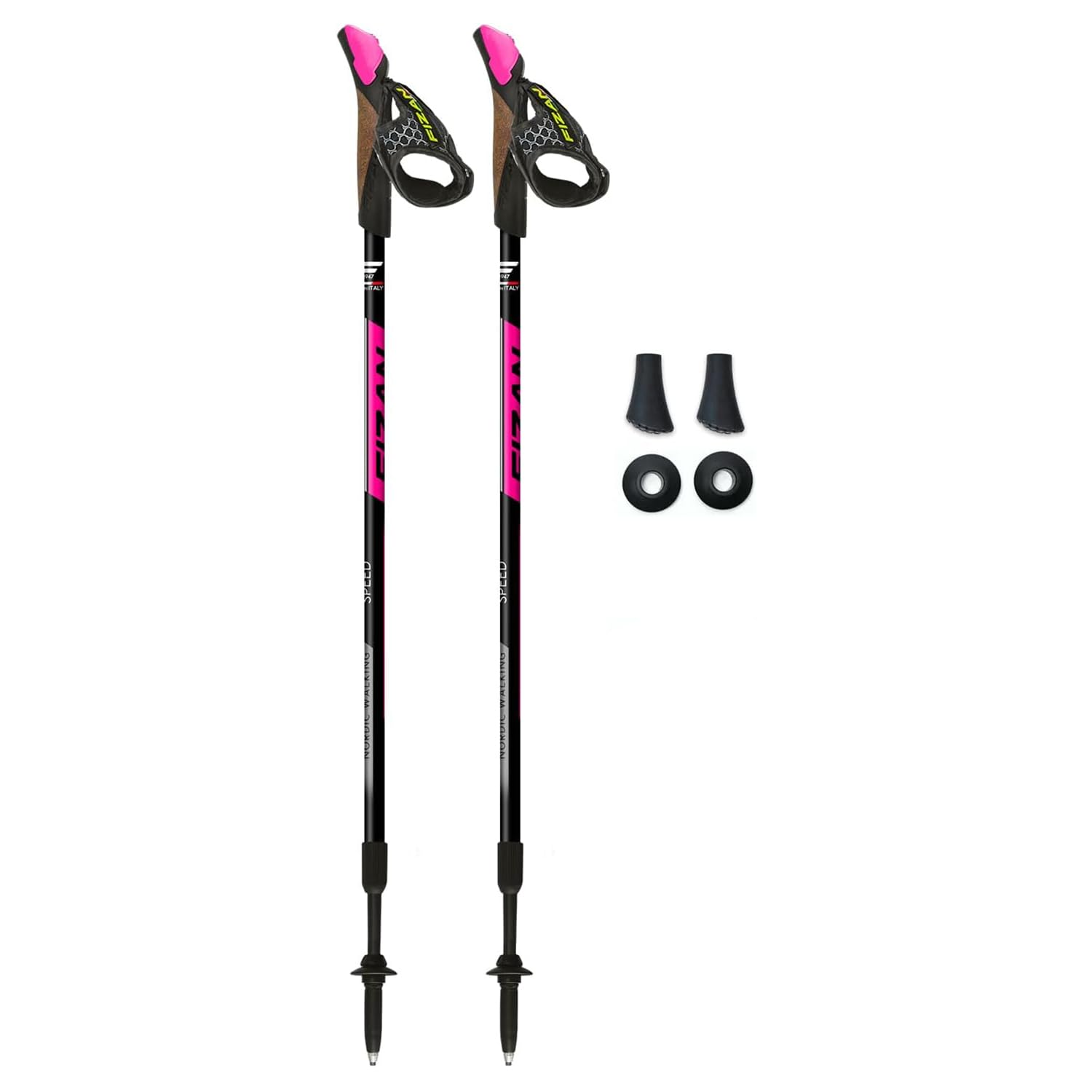 FIZAN Speed Swift Aluminium Nordic Walking Poles