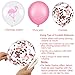 SATINIOR 45 Pcs Tropical Luau Balloons 12'' Hawaiian Party Flamingo Pineapple Tropical Leaves Confetti Balloon Decorations for Summer Beach Flamingo Birthday Baby Shower Party Supplies