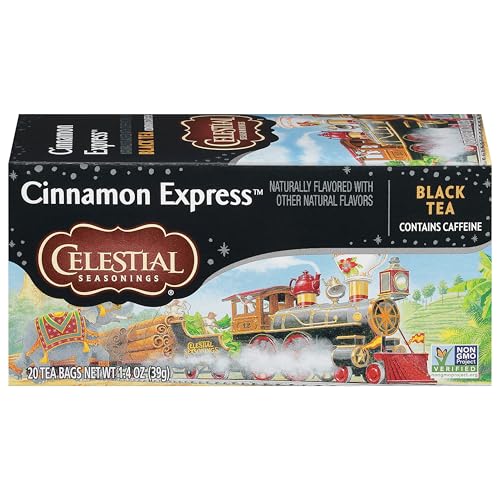 Celestial Seasonings Cinnamon Express Black Tea 20 Tea Bags cover