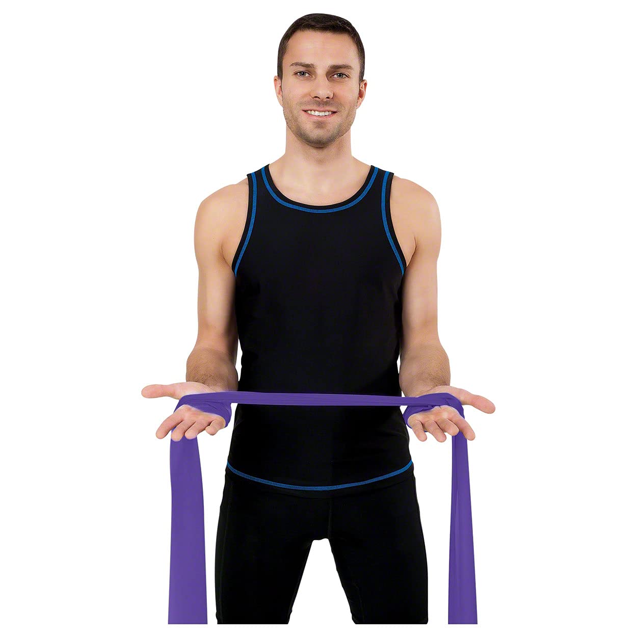 Fascia Elastica di Resistenza - Adatta per Pilates, Yoga, Danza, Ginnastica, Sollevamento Pesi o Altri allenamenti