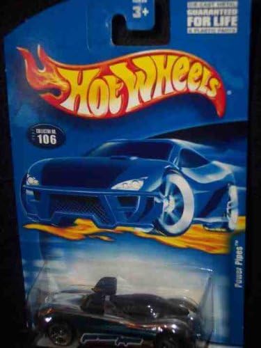 Hot Wheels #2001-106 Power Pipes Coleccionable Coche Coleccionista Mattel Escala 1:64