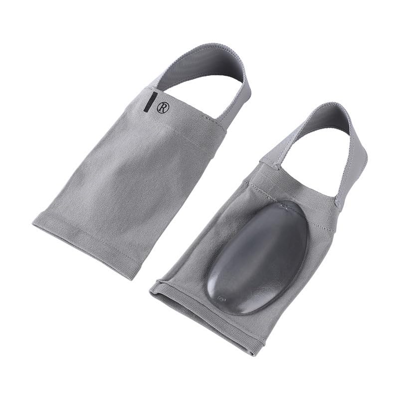 2Pcs Arch Support Sleeve with Gel Pad Inside for Plantar Fasciitis Relief Compression Brace Foot Arch Support for Flat Feet High & Fallen Arch for Men Women