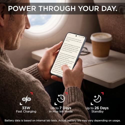 Image of TCL NXTPAPER 70 Pro Cell Phone, Android Phone Unlocked, 128GB Storage, 6.9 inch FHD+ 120Hz NXTPAPER 4.0 Display, 24GB RAM (8GB+16GB), AI Tools, 50MP Camera, Large Battery, 5G WiFi 6E, IP68, Stella Blue